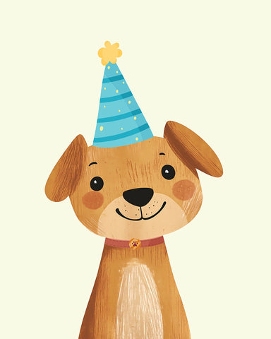 Cute Birthday Dog