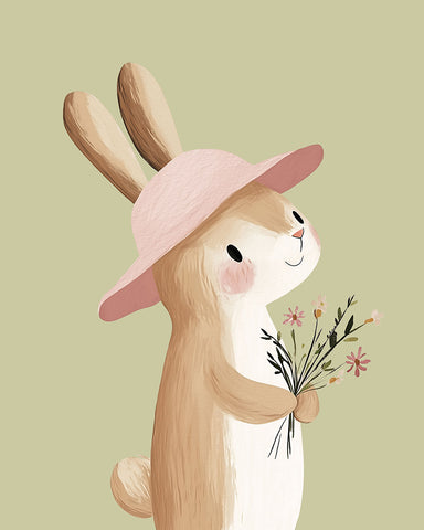 Whimsical Bunny No1