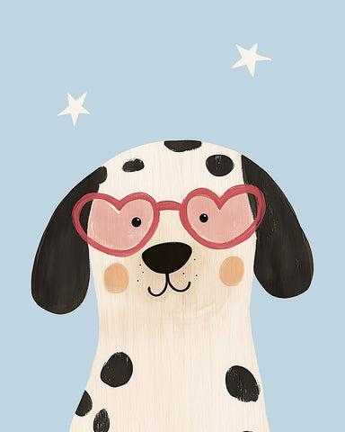 Dalmatian in Glasses No2