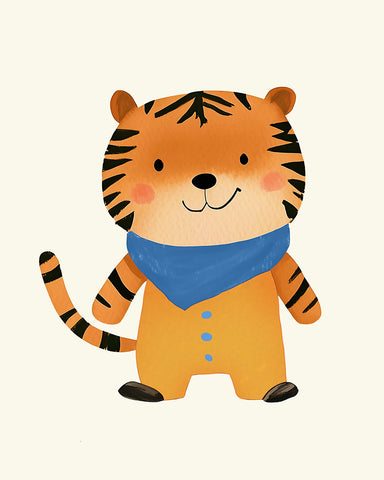 Cute Baby Tiger