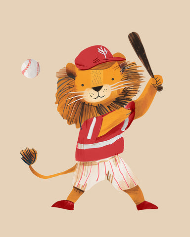 Whimsical Lion No1