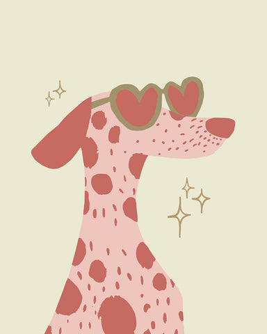 Pink Dalmatian