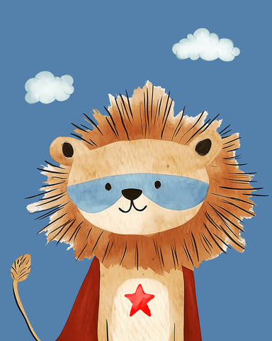 Whimsical Lion No2