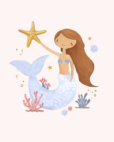 Mermaid & Star Fish