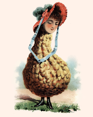 Victorian Squash Woman
