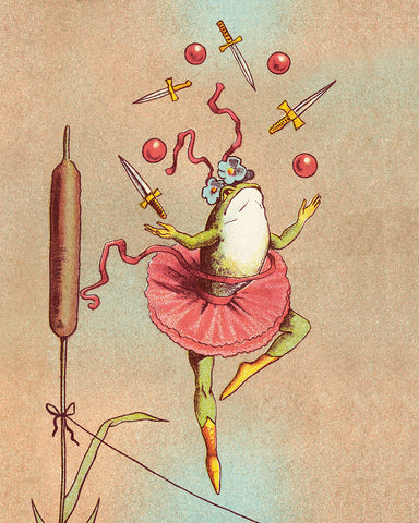 Juggling Toad