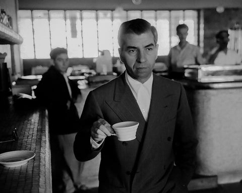 Gentleman Having a Cup of Joe