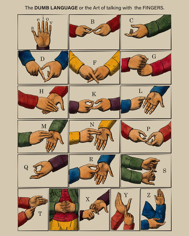 Art of Talking with the Fingers