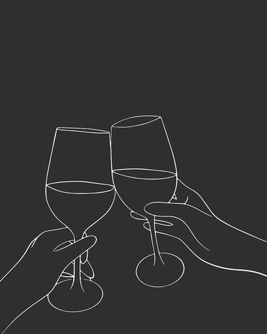 Cheers Line Drawing No1