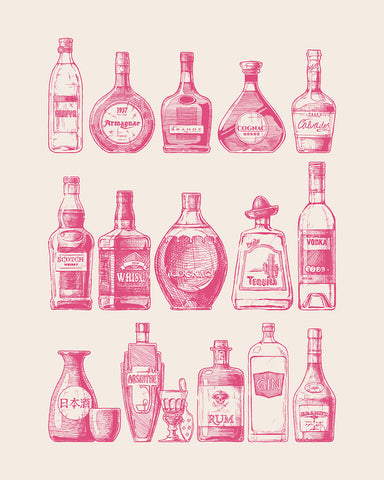 Alcohol Bottles No3
