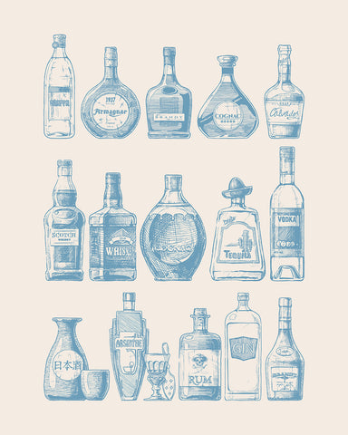 Alcohol Bottles No4