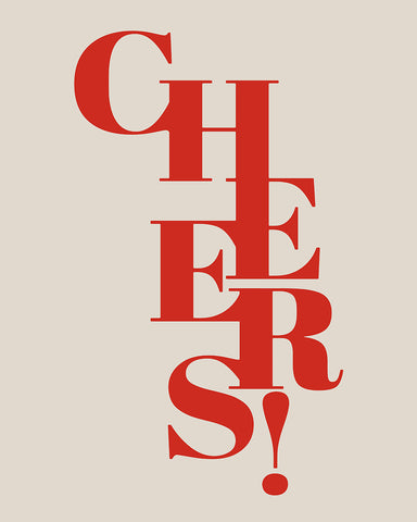Cheers Typography No2