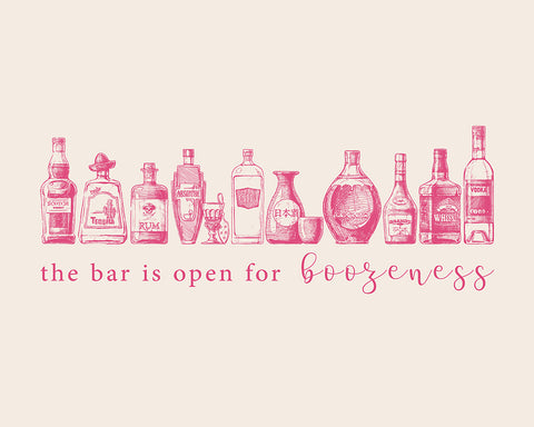 The Bar is Open for Boozeness No3