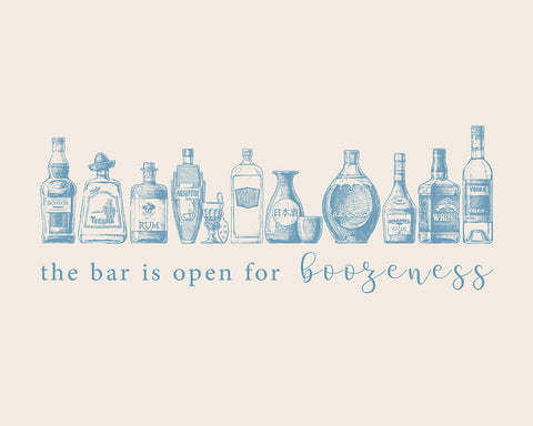The Bar is Open for Boozeness No4