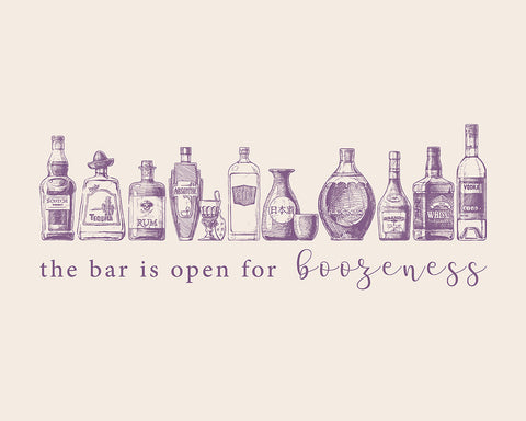 The Bar is Open for Boozeness No5