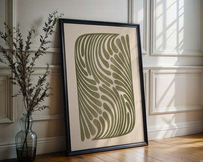 Muted Green Botanical