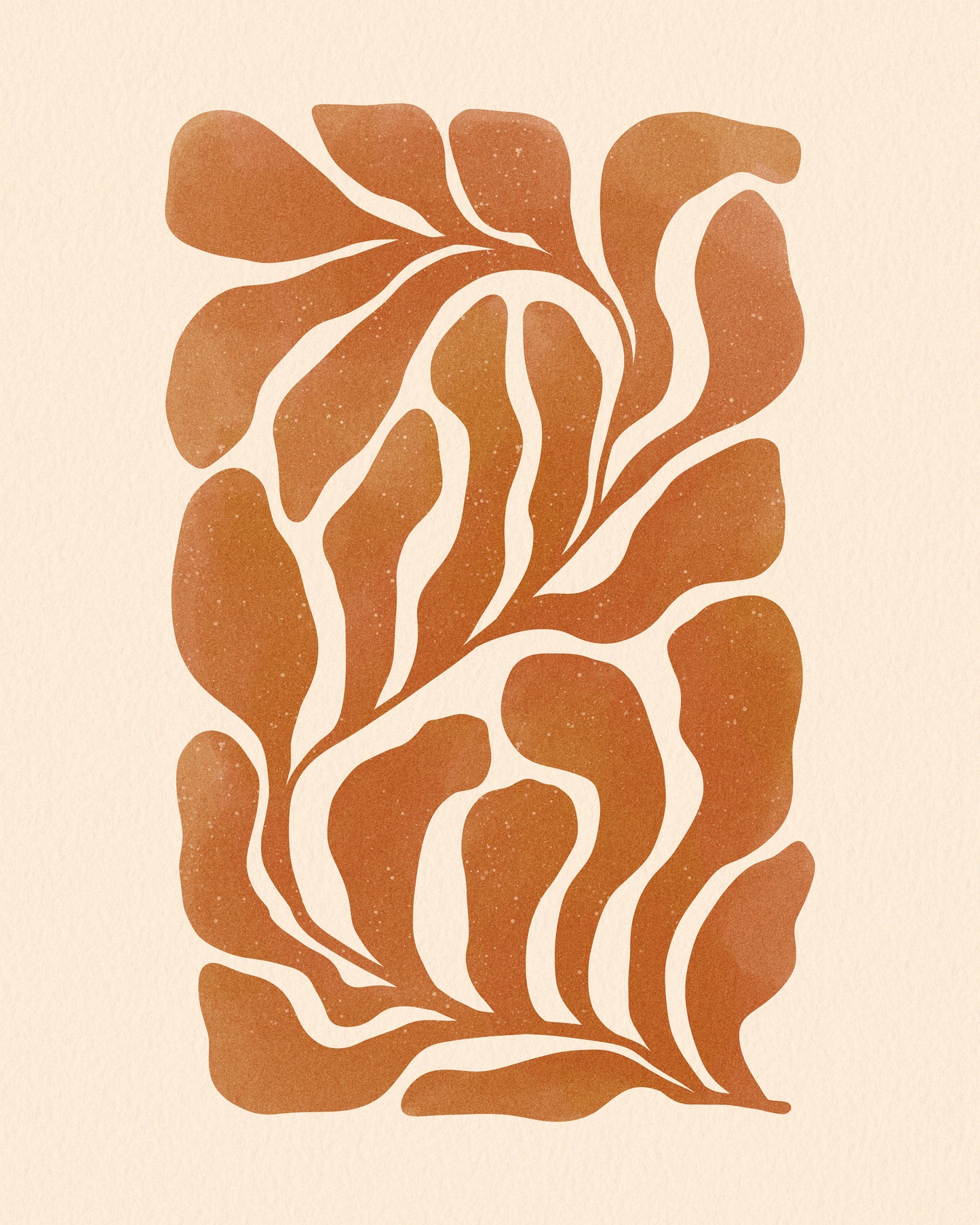 Burnt Orange Botanical