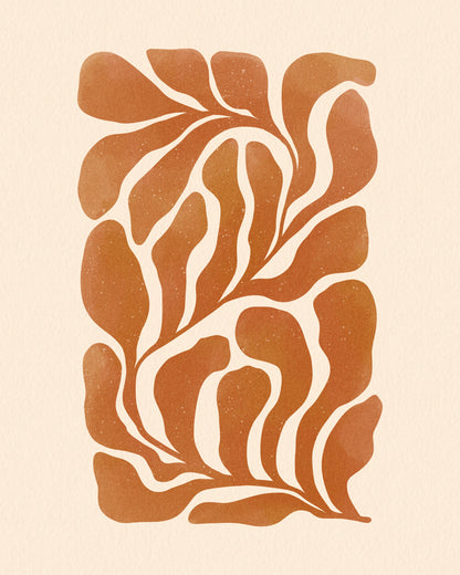 Burnt Orange Botanical