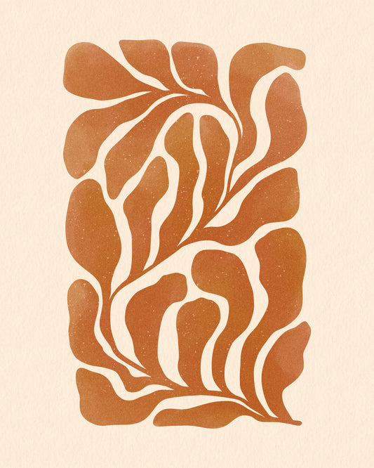 Burnt Orange Botanical