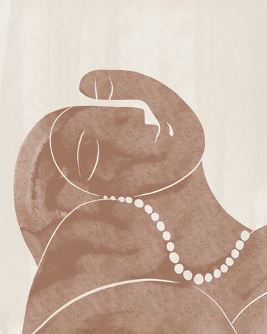 Woman with Pearl Necklace