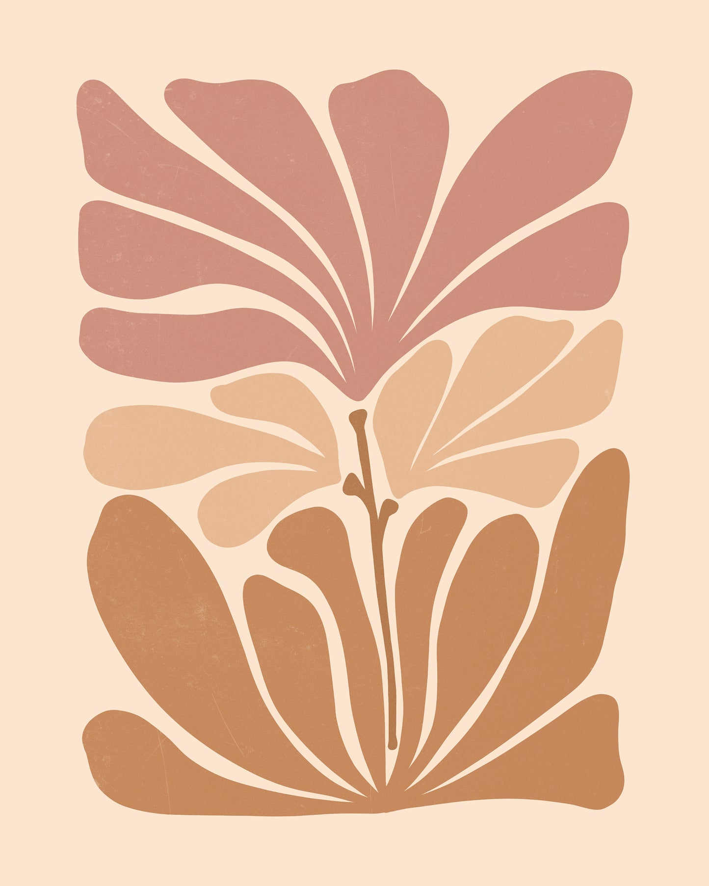 Earth Tone Flower