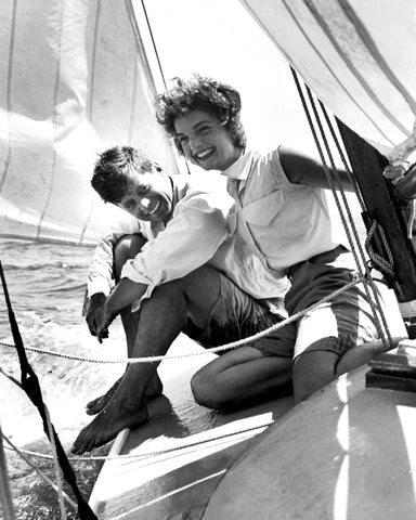 Kennedy & Bouvier Sailing Together