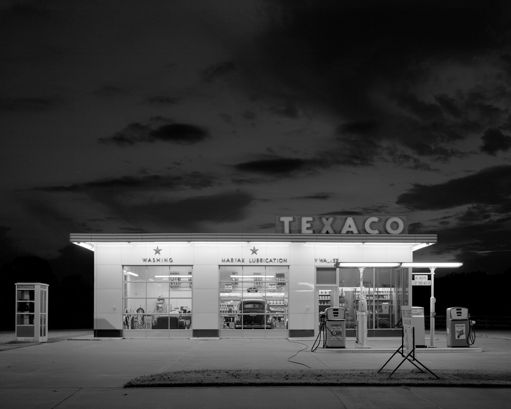 Texaco Gas Station