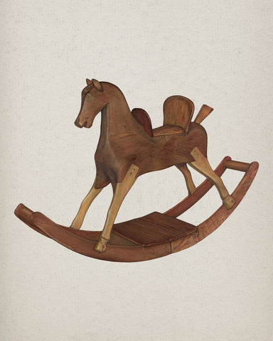 Wooden Rocking Horse
