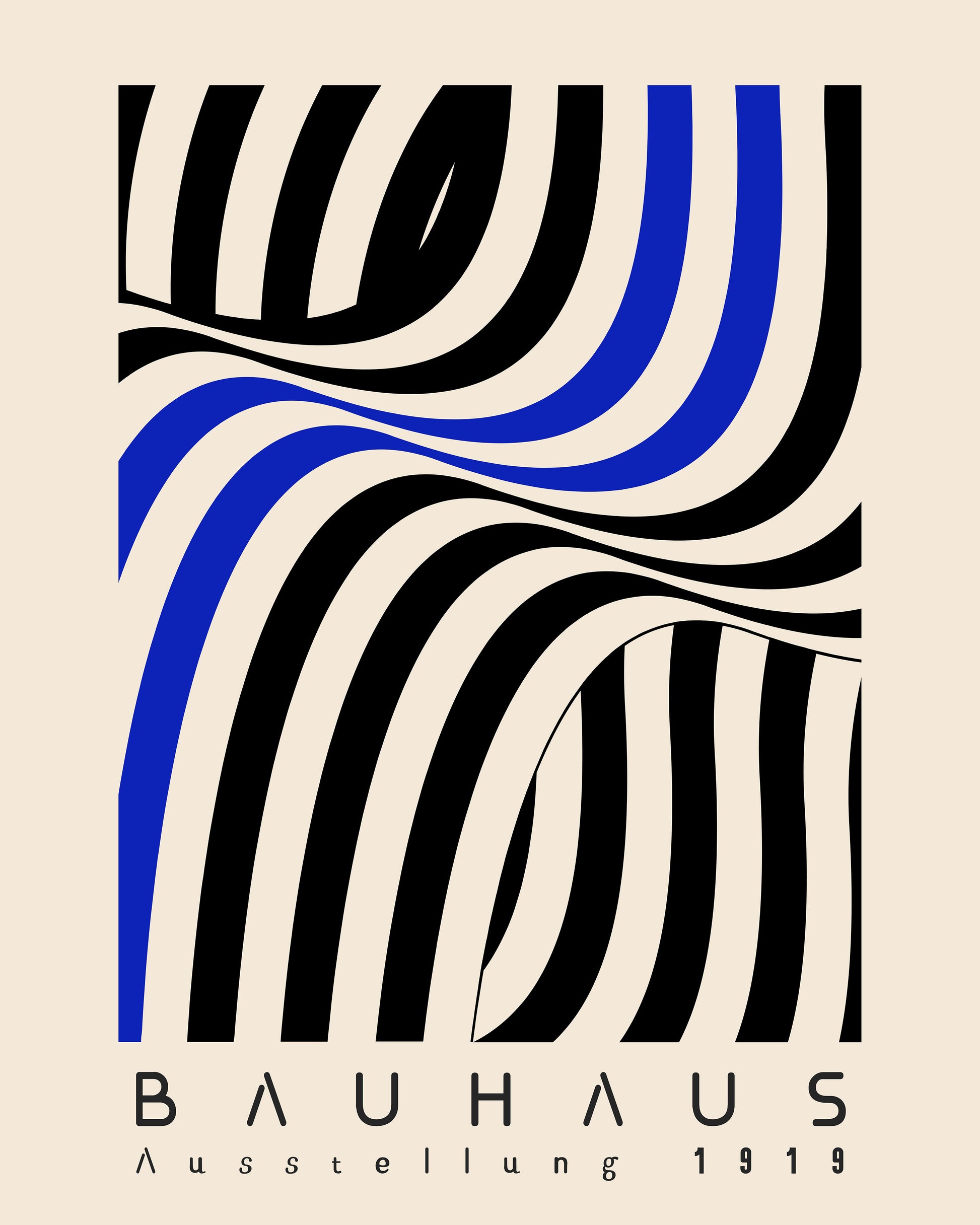 Bauhaus - Black & Blue Lines