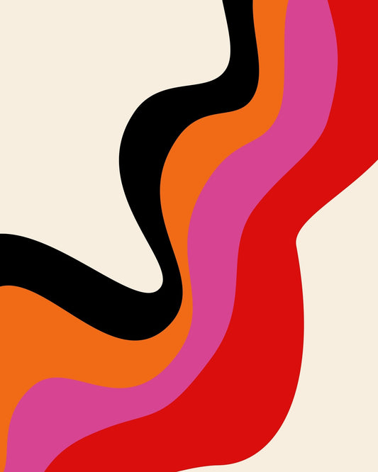 Colorful Wavy Lines