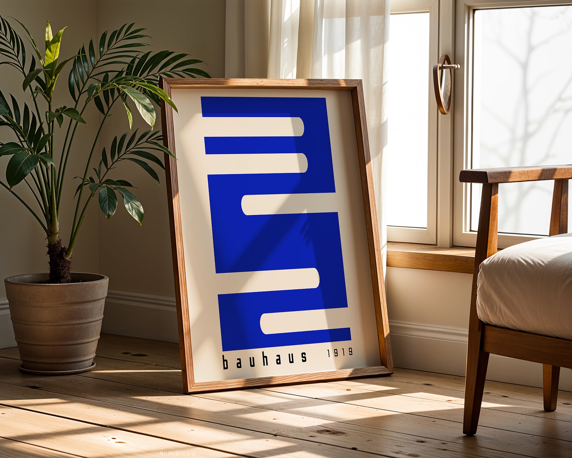 Bauhaus - Blue Graphics