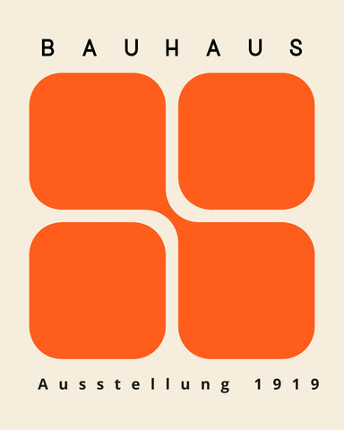 Bauhaus - Orange Blocks