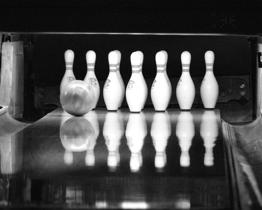 Bowling Ball & Pins