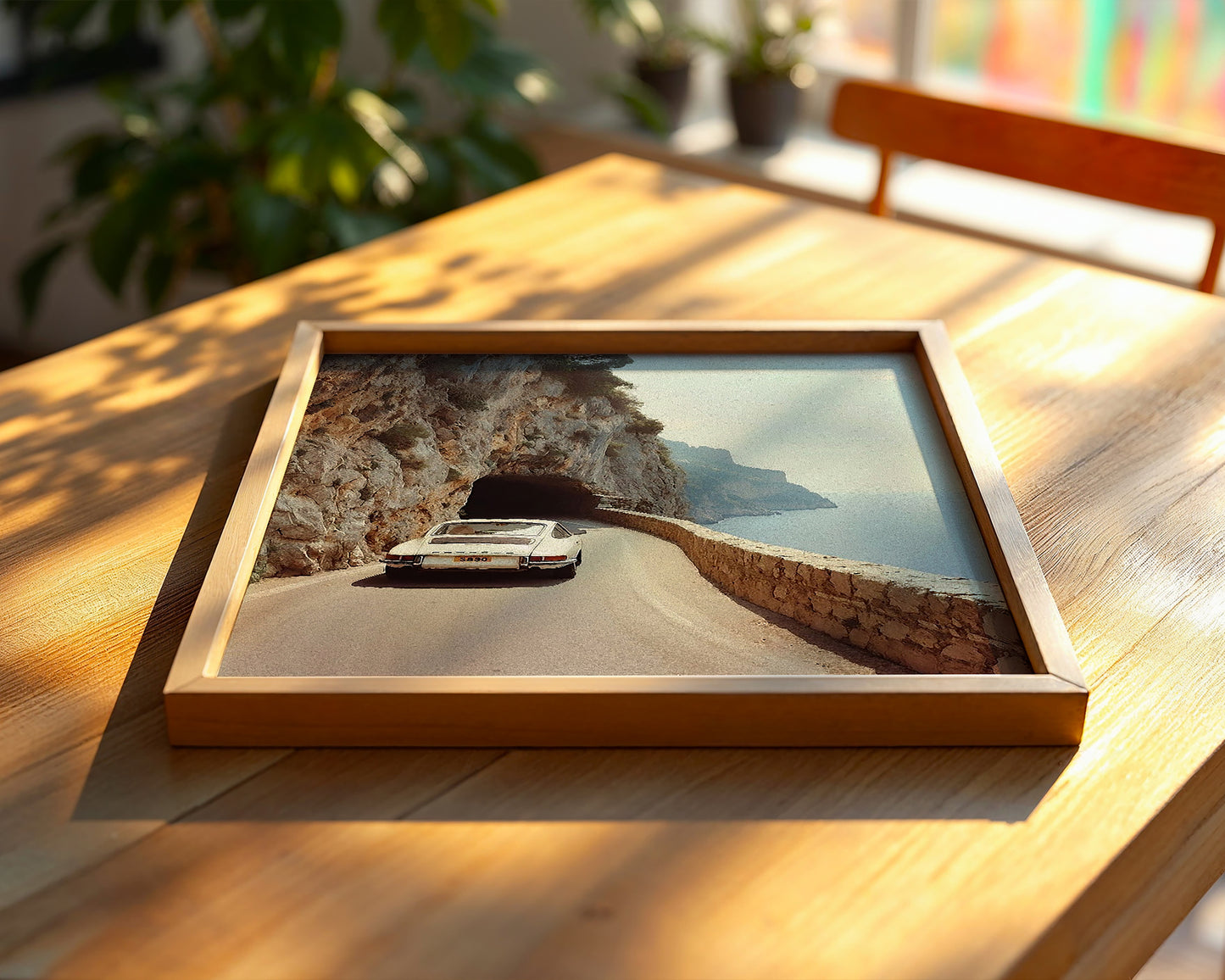 Driving Along Amalfi Coast