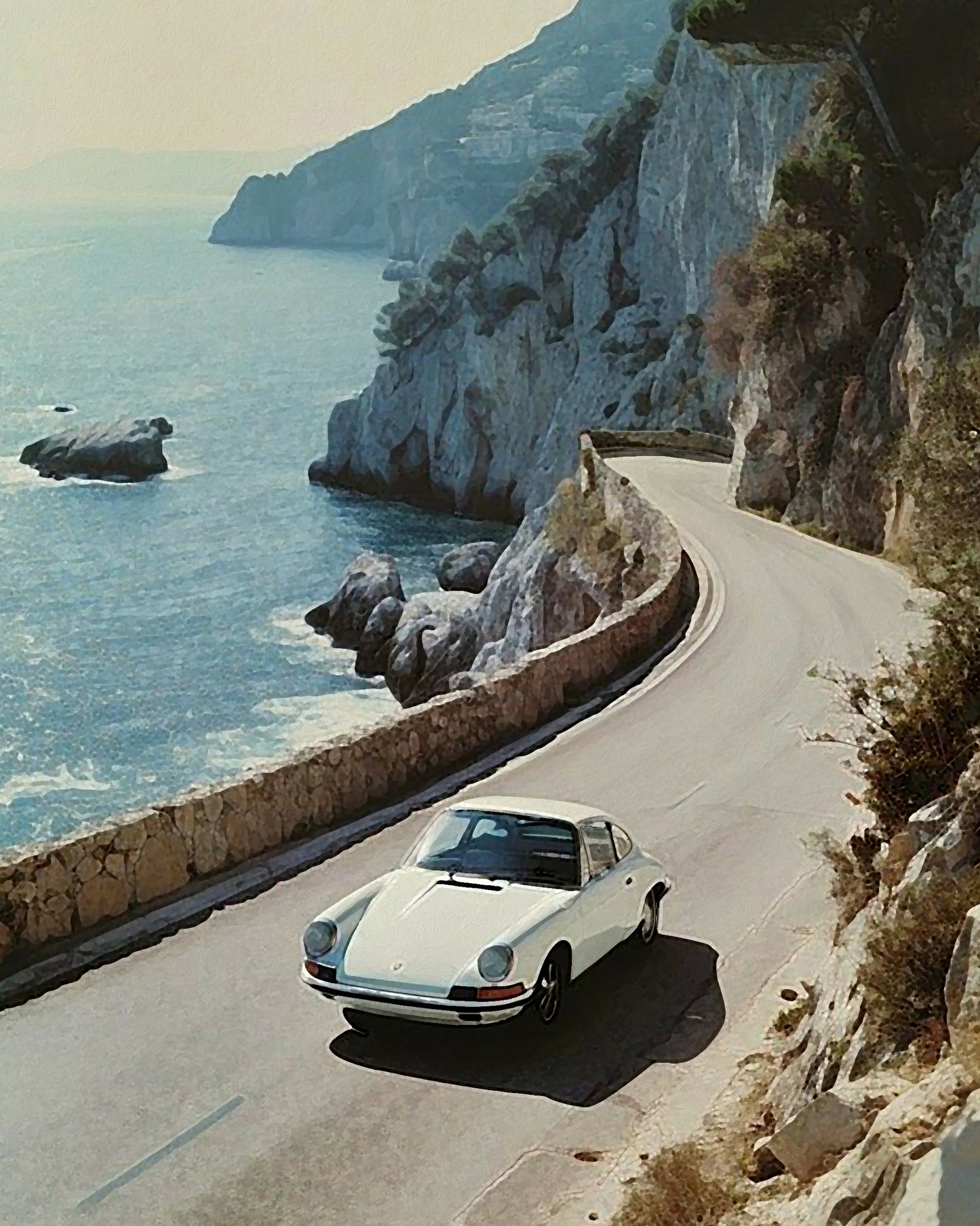 Driving Along Shoreline