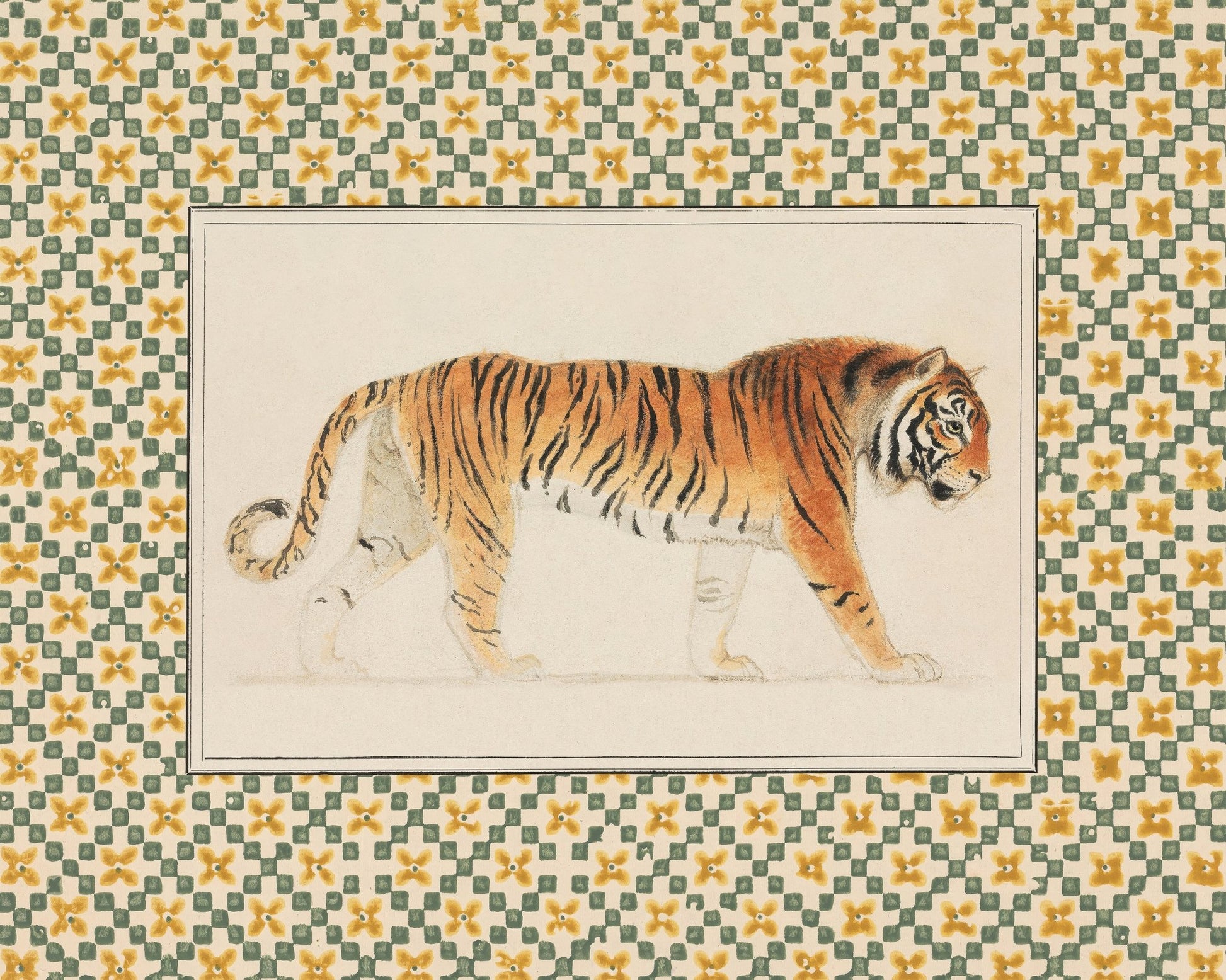 Pacing Tiger