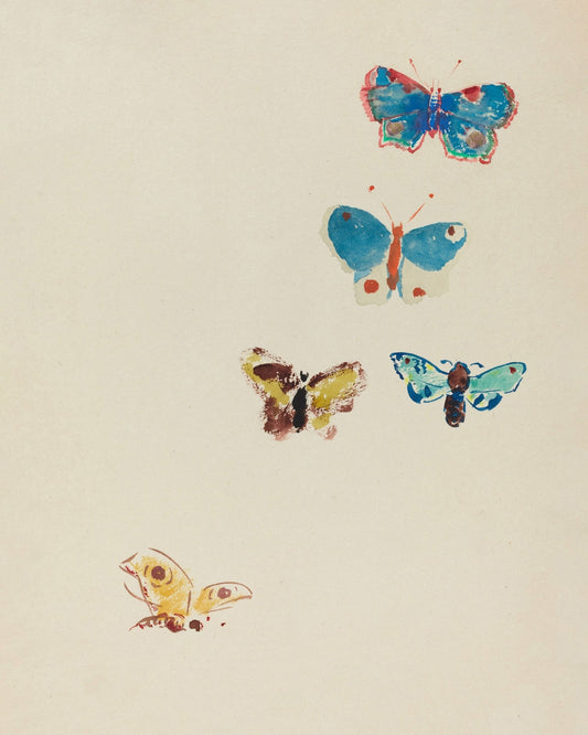 Five Butterflies