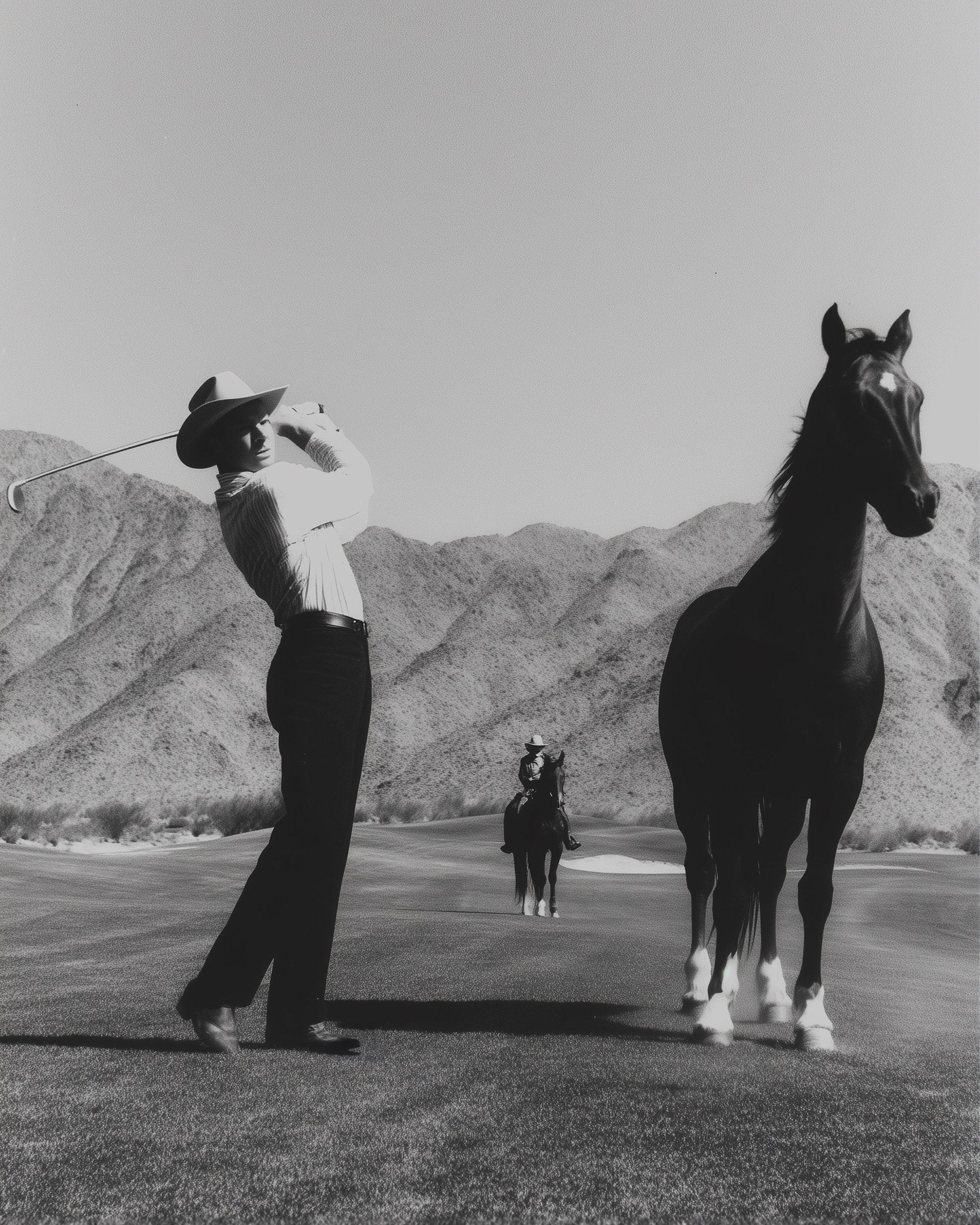 Golfing With a Horse