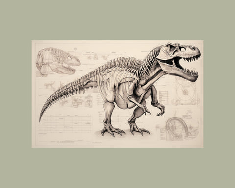 Tyrannosaurus Rex Skeleton
