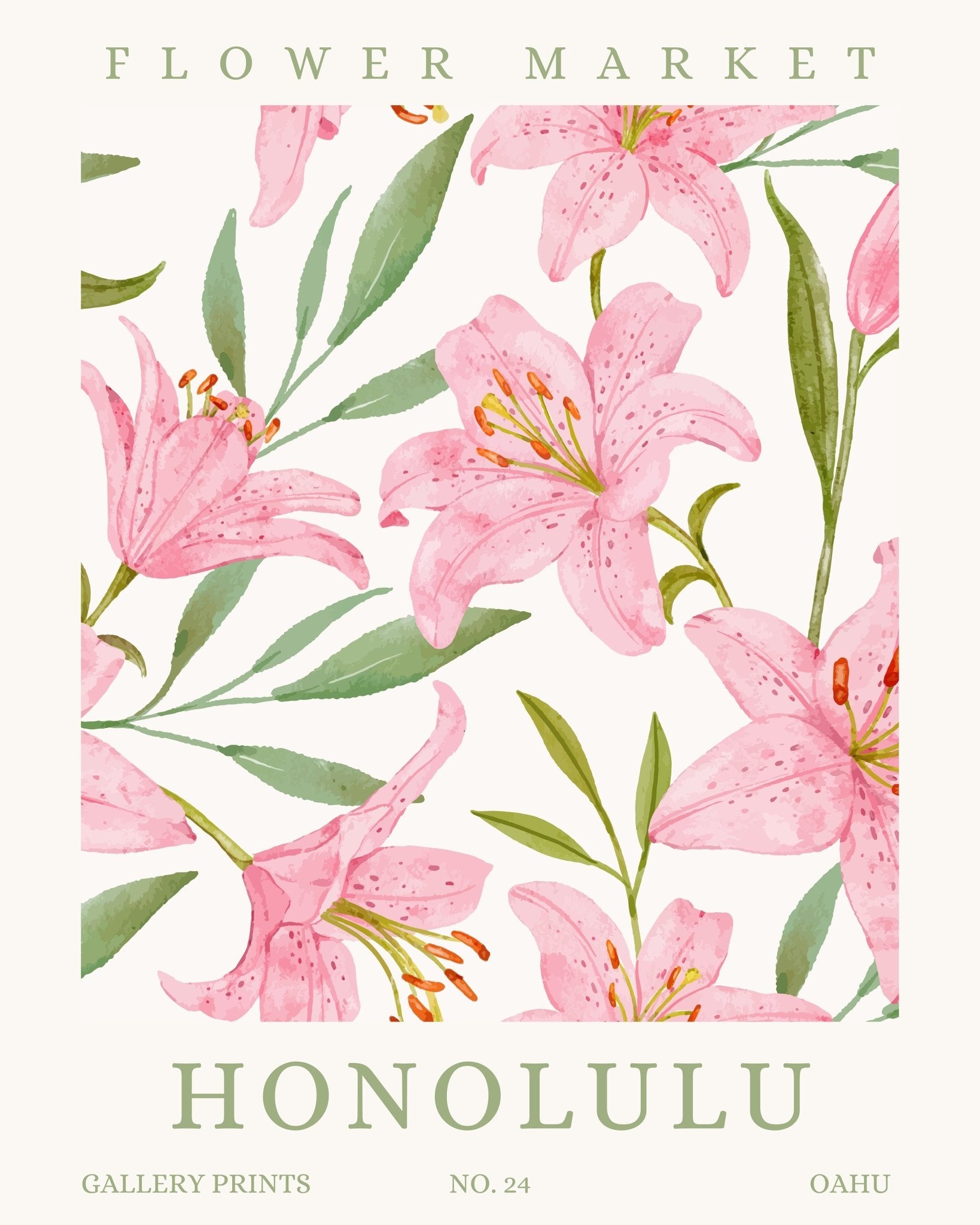 Honolulu Flower Market