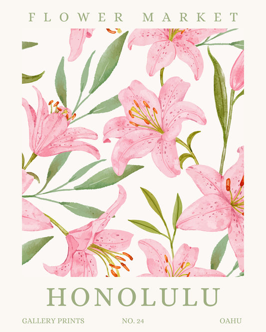 Honolulu Flower Market