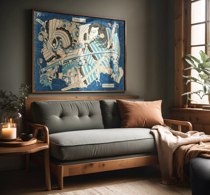 Kamakura no Gengoro Seizing Torinoumi Tasaburo