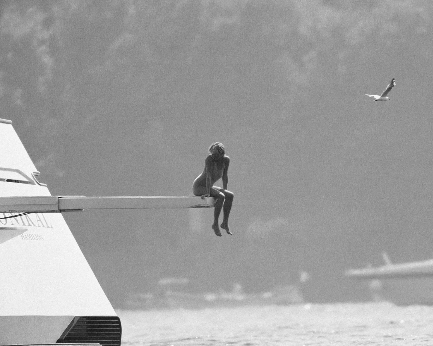 Sitting on a Diving Board NO2