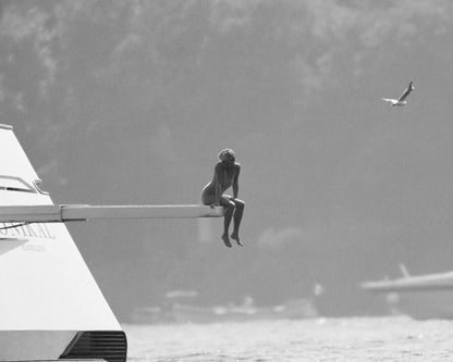 Sitting on a Diving Board NO2