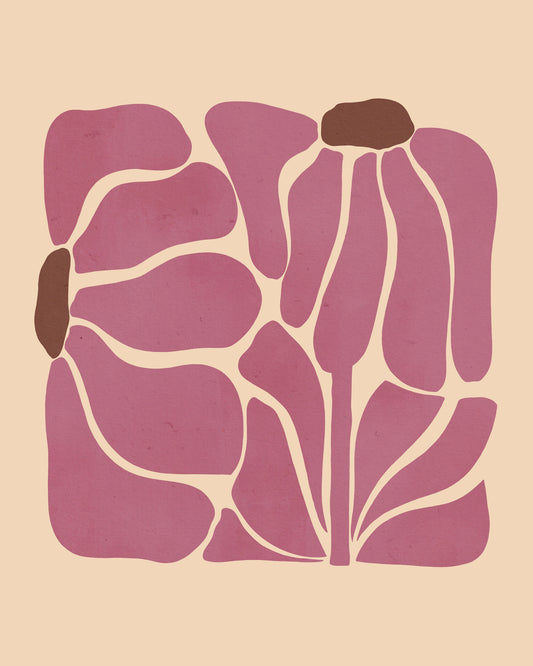 Groovy Purple Flowers