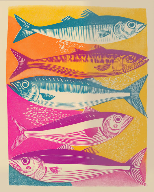Colorful Sardines