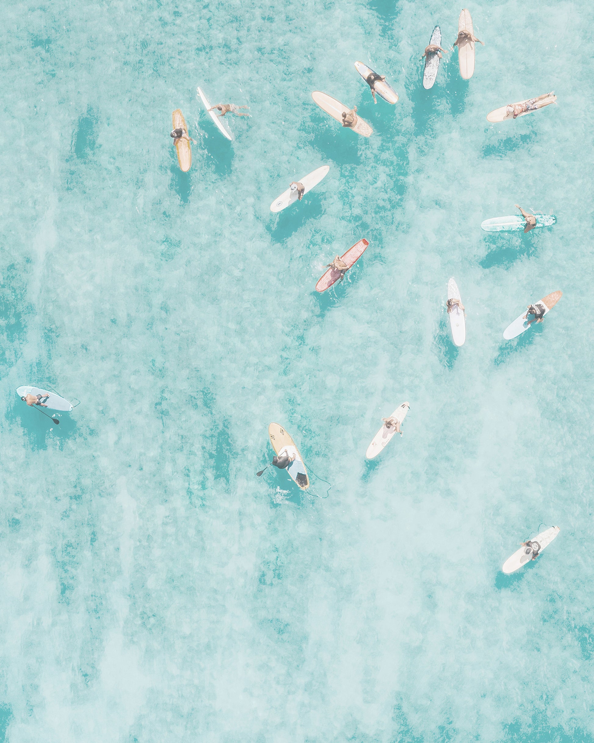 Surfers in the Water