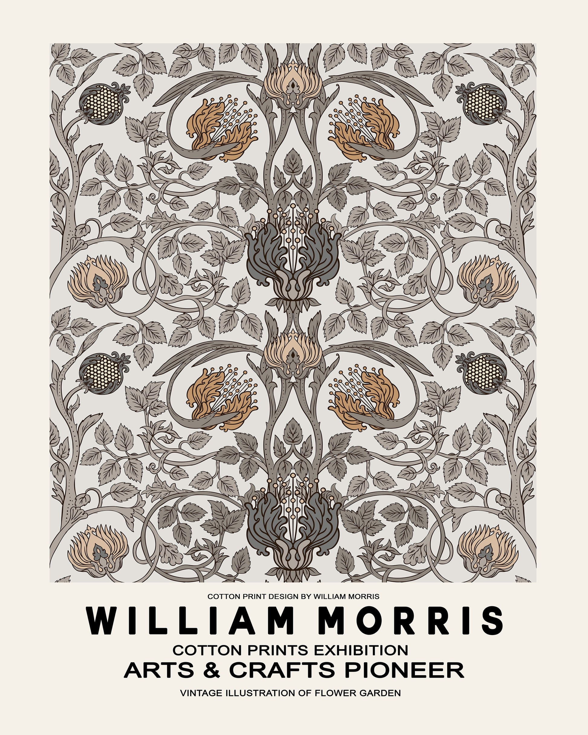 William Morris Cotton Prints Exhibition