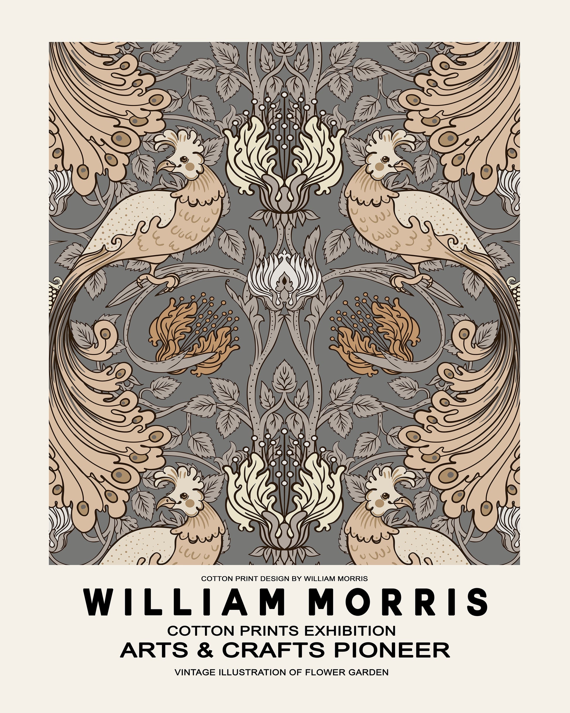 William Morris Cotton Prints Exhibition NO3