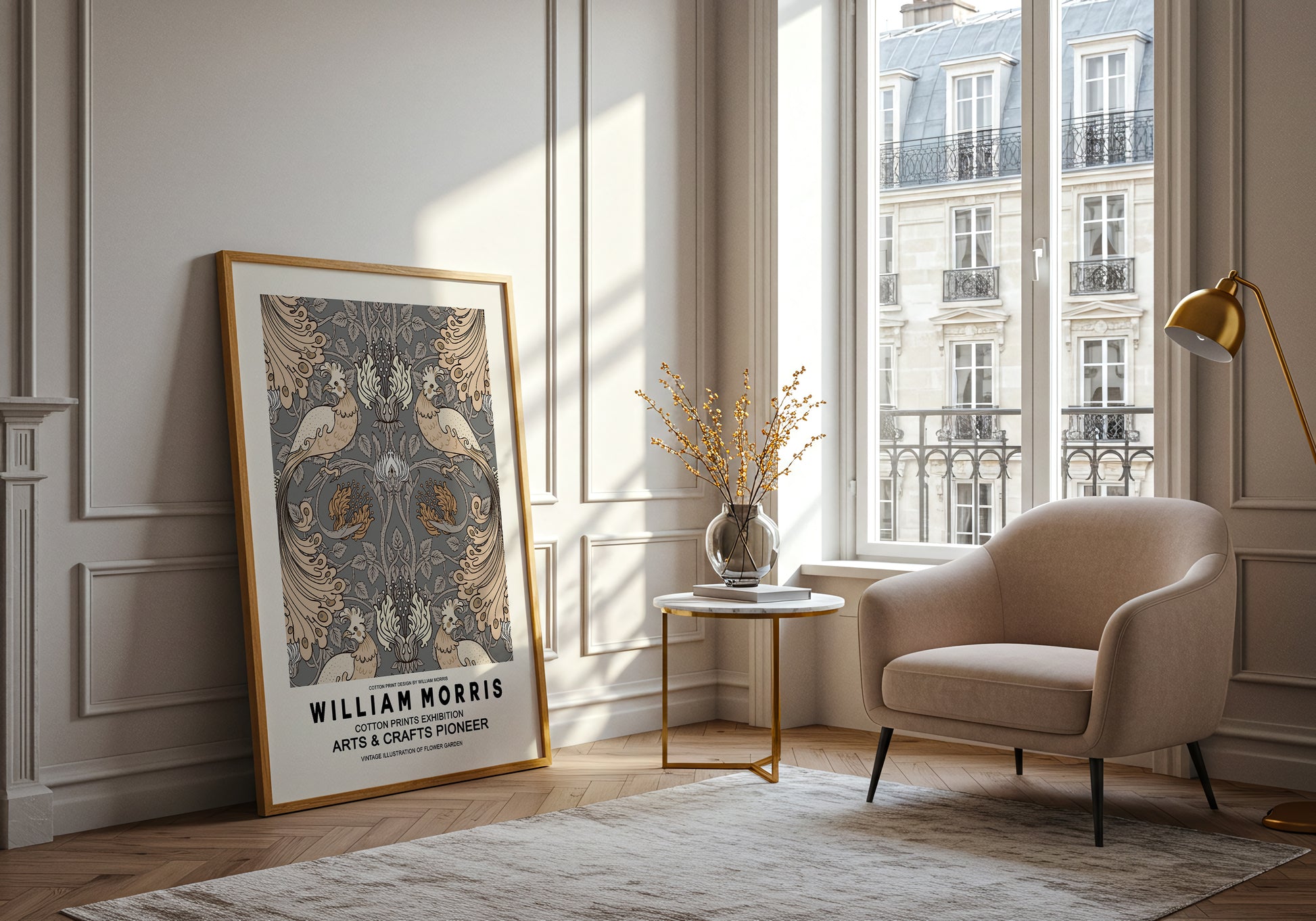 William Morris Cotton Prints Exhibition NO3